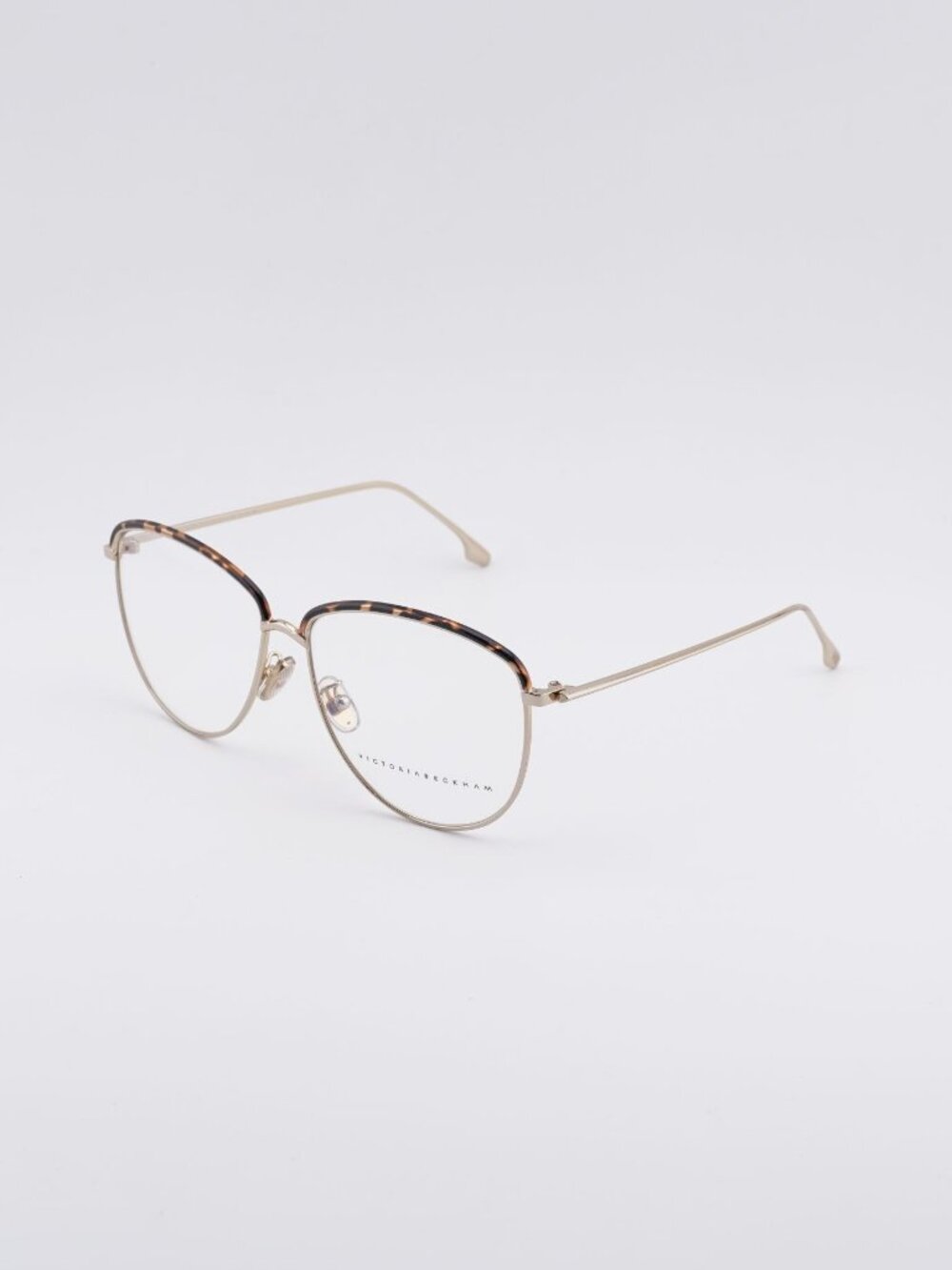 Victoria Beckham VB2100 716 Eyeglasses Gold 58mm Butterfly Frame